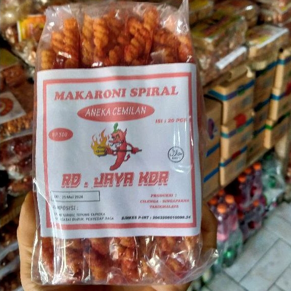 

Njajano kripik Makaroni Sepiral isi 20 pcs