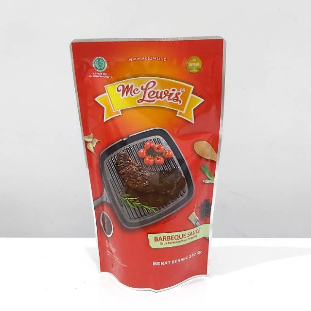 

1kg mc lewis barbeque sauce / saus barbekue / saos panggang / bbq