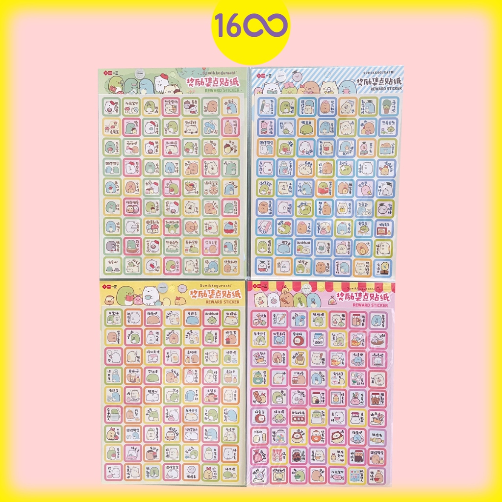 

Sumikko Gurashi Reward Sticker | Stiker Sumikko Gurashi