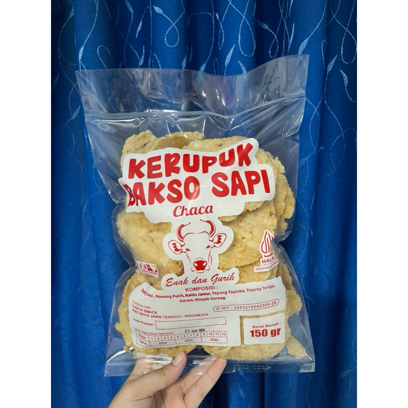 

Kerupuk Bakso Sapi