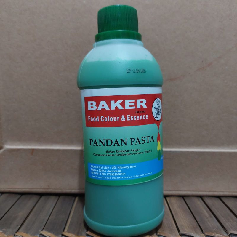 

pasta baker pandan/perisa baker/perisa makanan/perisa minuman/pasta kue/perisa kue 480gr