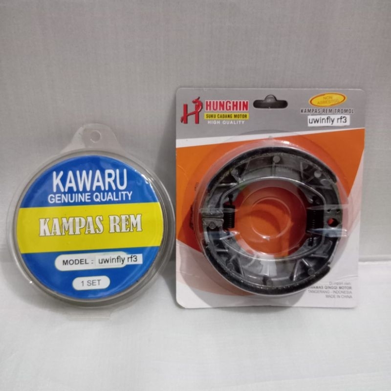 Kampas Rem Depan+ Belakang Sepeda Listrik Khusus Uwinfly Rf 3 / Sepaket Depan Belakang Sepeda