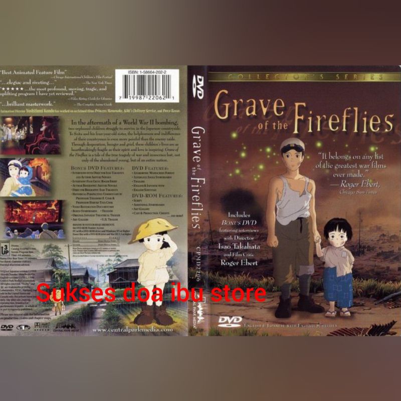 Kaset Animasi Grave Of The Fireflies (2023)