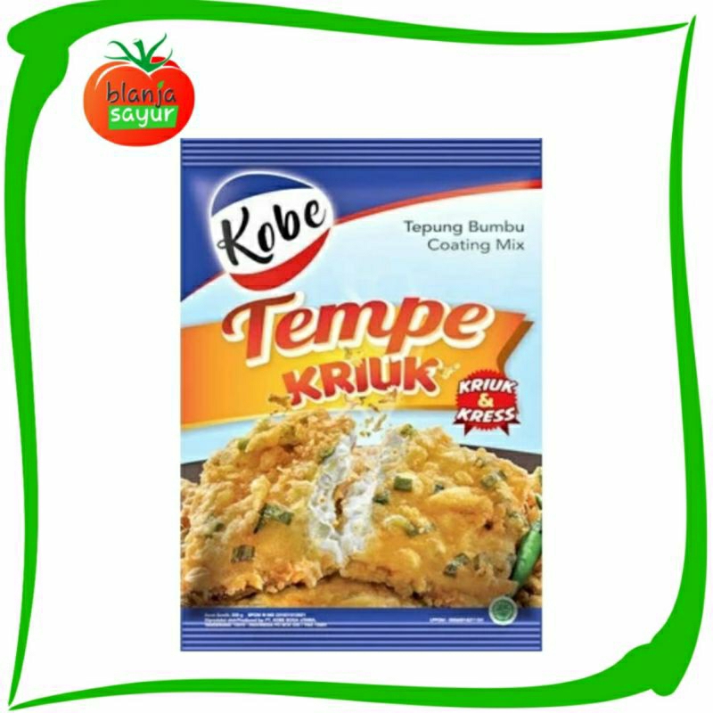 

Kobe Tepung Bumbu Tempe Kriuk & Kress 70gr