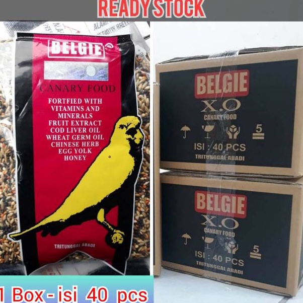 Grosir Xo belgie original pakan kenari