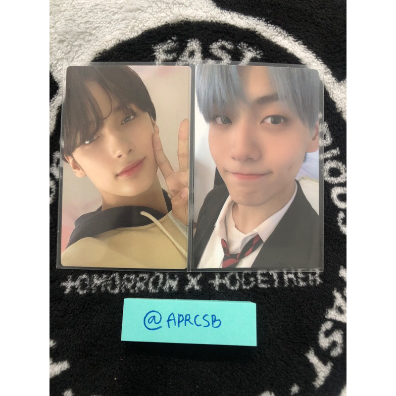 PC SOOBIN HYUKA AR TXT // ALBUM PHOTOCARD