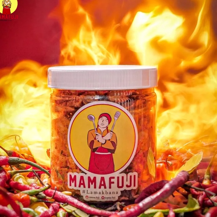 

JCCS1780 8.8 Mamafuji - Basreng Pedas Asin Original Pedas Daun Jeruk Balado 250 Gram