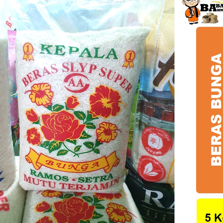 

GCFC9147 (COD )NEW_PRODUCT BERAS SETRA RAMOS CAP BUNGA - 5KG/10KG/15KG/20KG/25KG