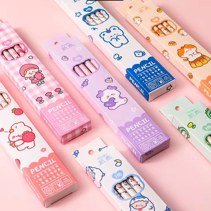 

Pasti Murah 10PCS / SET PENSIL TULIS MOTIF + PENGHAPUS / PENSIL SET LUCU ➸➚✣