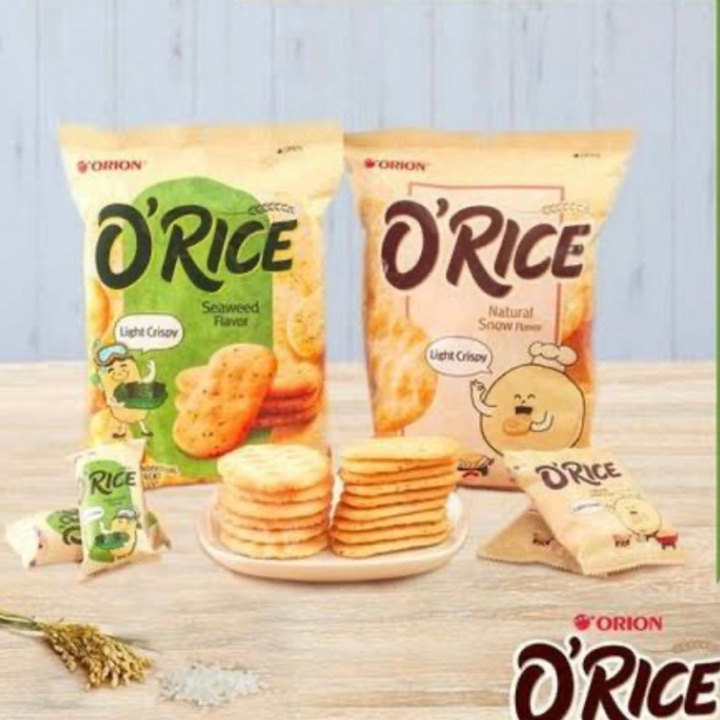 

MGDS4988 ORIGINAL% DELFIORION Delfi Orion O’rice crackers snack Beras sweet seaweed
