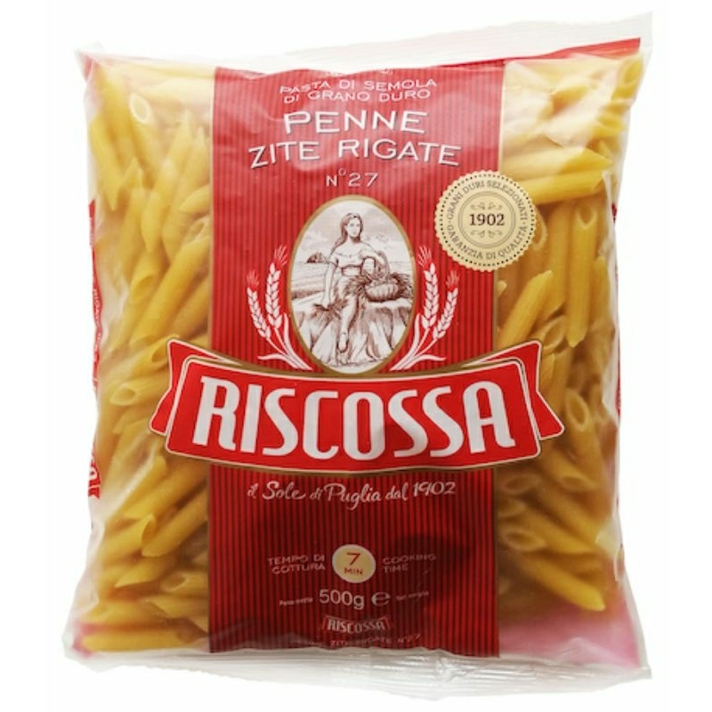 

RISCOSSA Penne Zite Rigate N.27 Pasta 500g