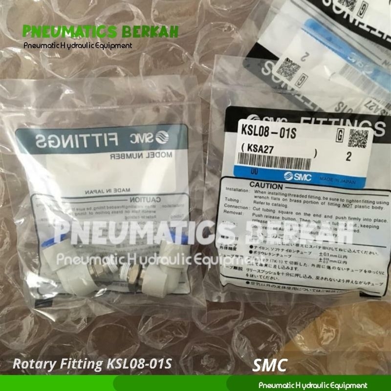 Rotary Fitting Elbow SMC KSL08-01S