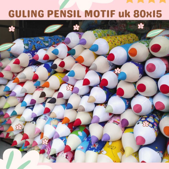 

Terkini [PROMO] Guling Pensil UK 80 cm x 15 cm Super Empuk Best Seller