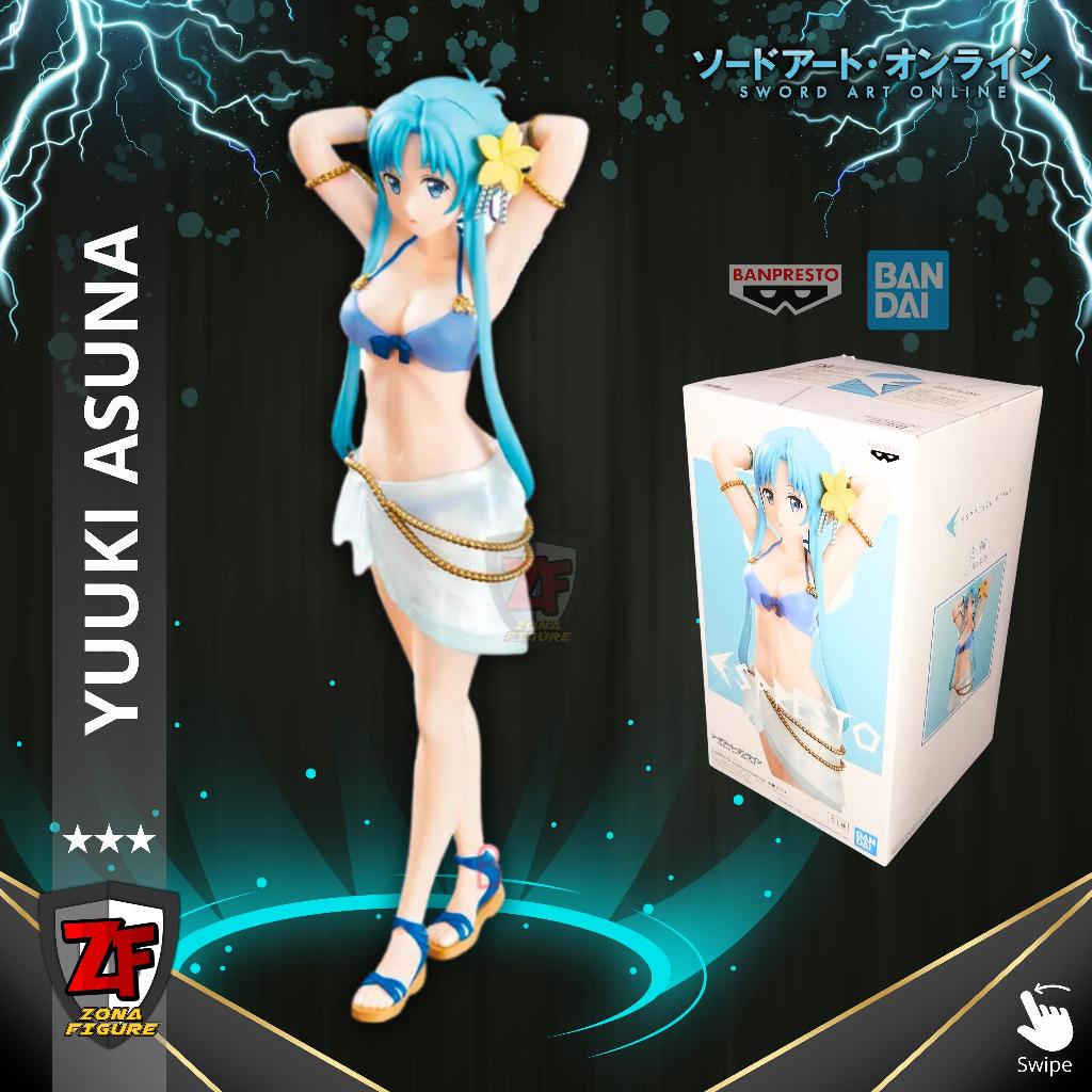 Yuuki Asuna Swimsuit Ver Jewelry Materials Espresto Banpresto Bandai Action Figure Sword Art Online 