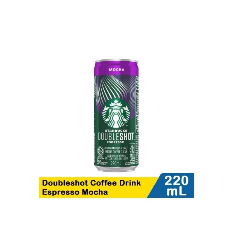 

Starbucks Doubleshot Coffee Drink EspressoMocha 220mL