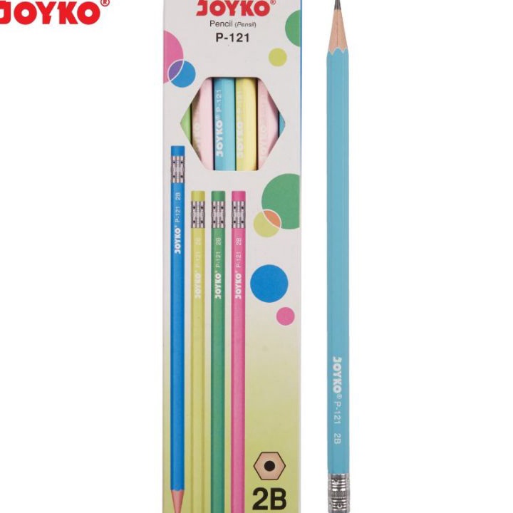 

Ready Pensil 2B Joyko P-121 ( 1pak/12pcs ) ☍✭✽