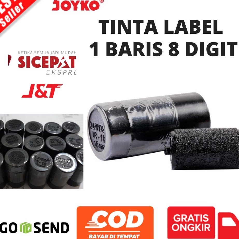 

Diskon [BAYAR DI TEMPAT] Tinta label joyko 1 Baris 8 digit Tinta Harga Labeller MX-5500, MX-5500M, PL-6000 ☋➔✰✪