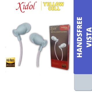 HANDSFREE HEADSET IDOL VISTA HEADSET EXTRA BASS HEADSET WIRED HANDSFREE MURAH