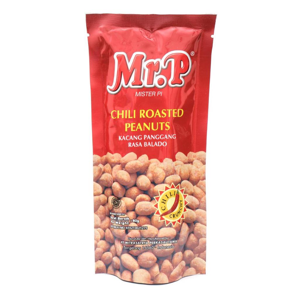 Promo Harga Mr.p Peanuts Balado 80 gr - Shopee