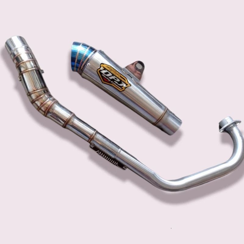 knalpot dpj ujung blue Vixion satria Fu Sonic CBR cb150r Jupiter MX