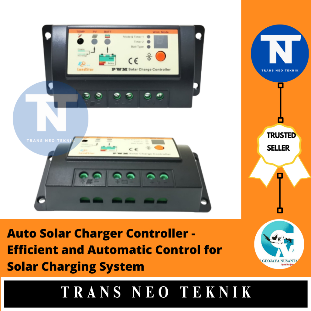 Auto Solar Charger Controller - Efficient and Automatic Control for Solar Charging System