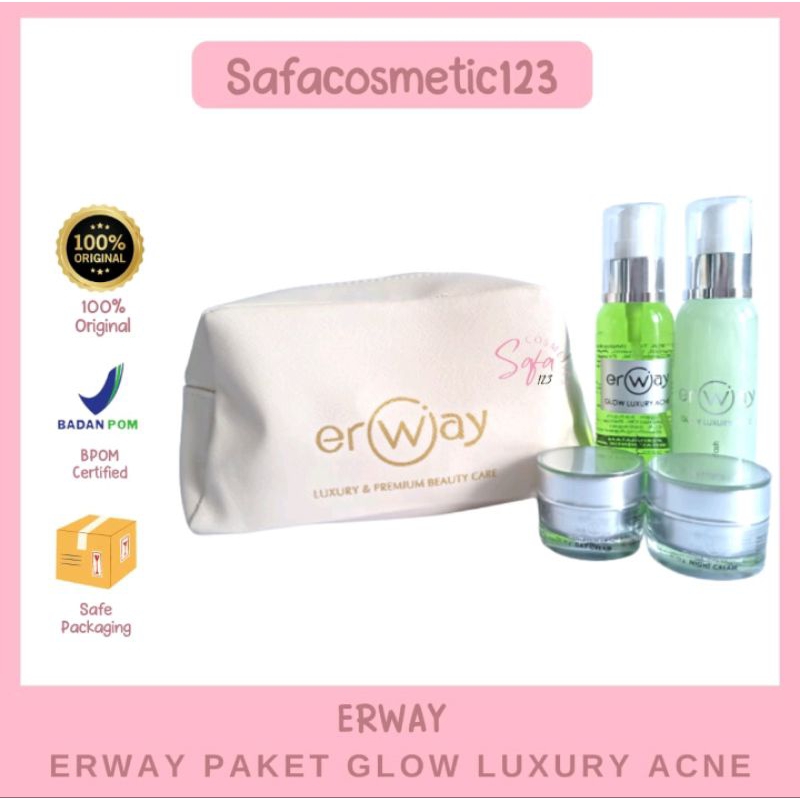 ERWAY PAKET GLOW LUXURY ACNE SERIES
