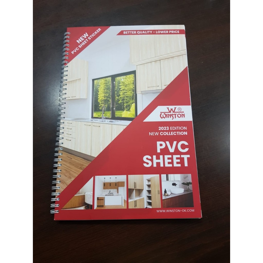 KATALOG PVC SHEET FURNITURE MEBEL WINSTON BEST LENGKAP