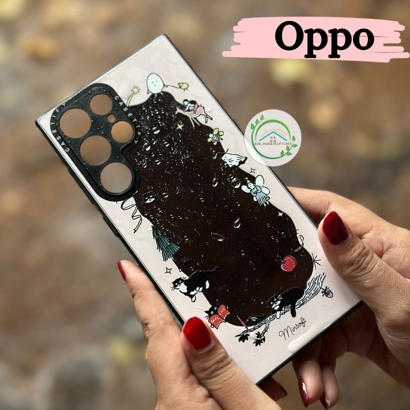 OPPO | CASETIFY PRETTY MIRROR CAT FOR ANDROID OPPO A74 A95 4G A57 2022 A77S A53 A33 2020 A16  A1K A1