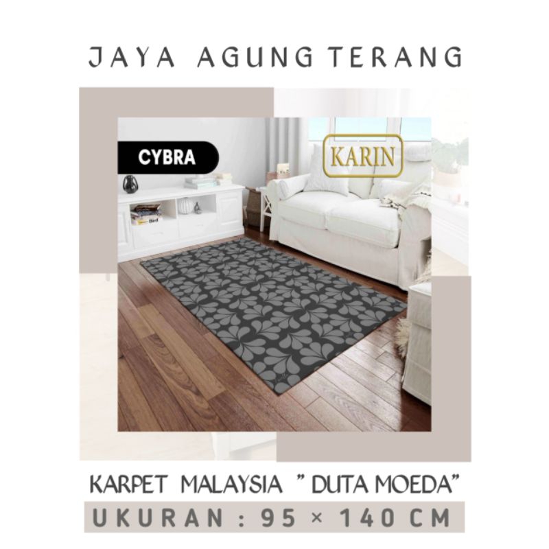 KARPET MALAYSIA/KARPET BUSA [ DUTA MODA ] UKURAN 95×140 CM
