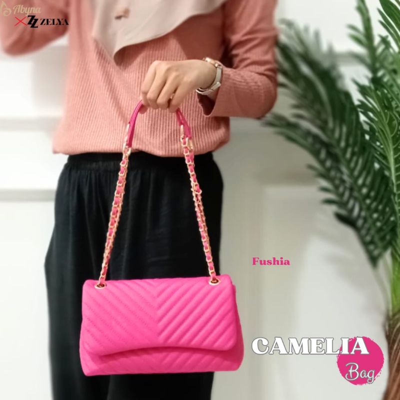 COD✅CAMELIA BAG BY ABYNA X ZELYA TAS SLEMPANG WANITA KEKINIAN/TAS CANTIK/TAS MURAH/TAS BERKWALITAS