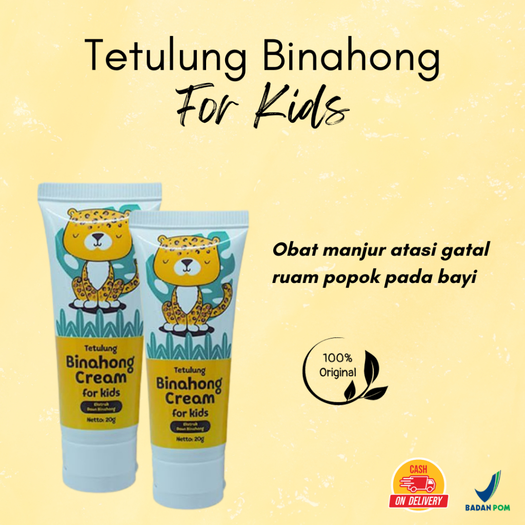Binahong Cream For Kids Tetulung Salep Ruam Popok Paling Ampuh Untuk Bayi