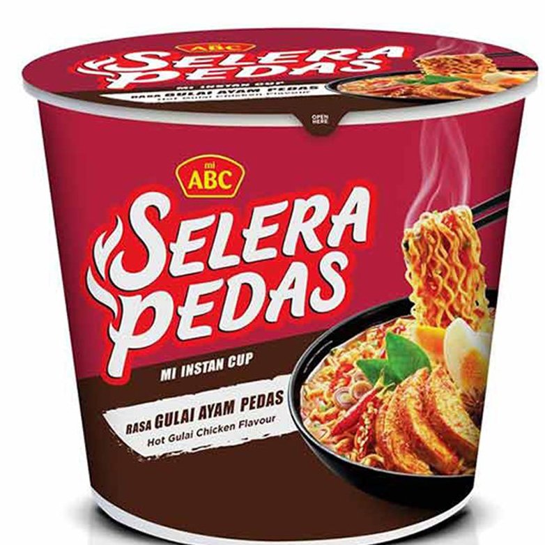 

ABC Mie Cup Rasa Gulai Ayam Pedas 60 GR