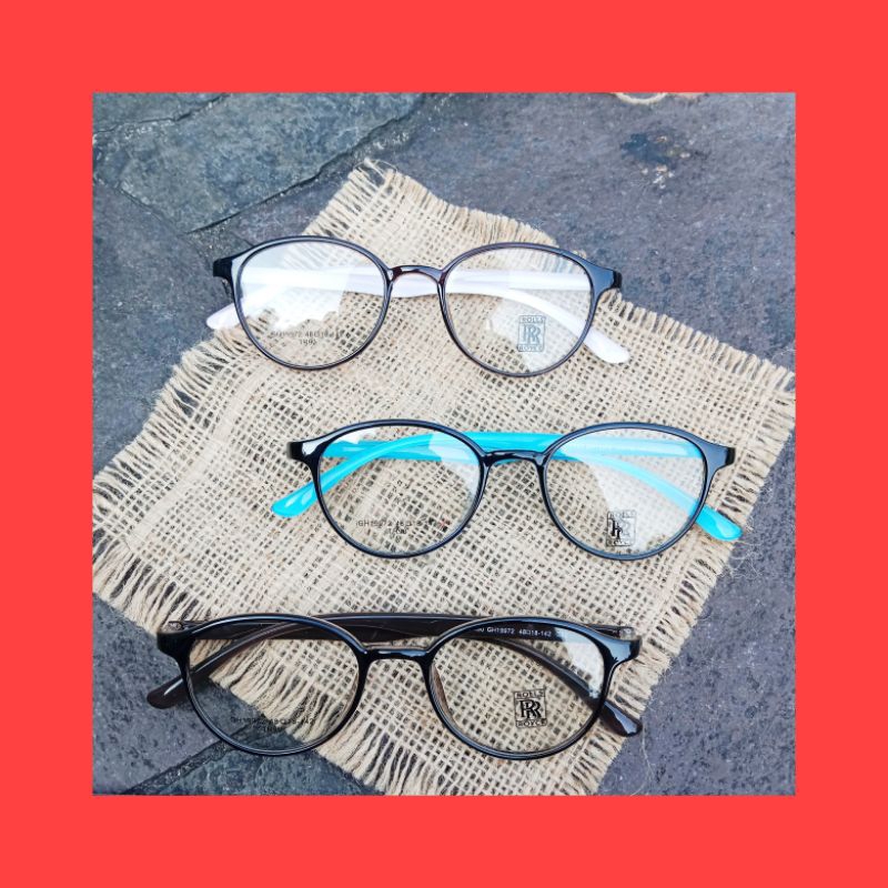 FRAME KACAMATA MINUS PLUS SILINDER GH19972/KACAMATA MINUS/KACAMATA PLUS/KACAMATA LAKI-LAKI DAN PEREM