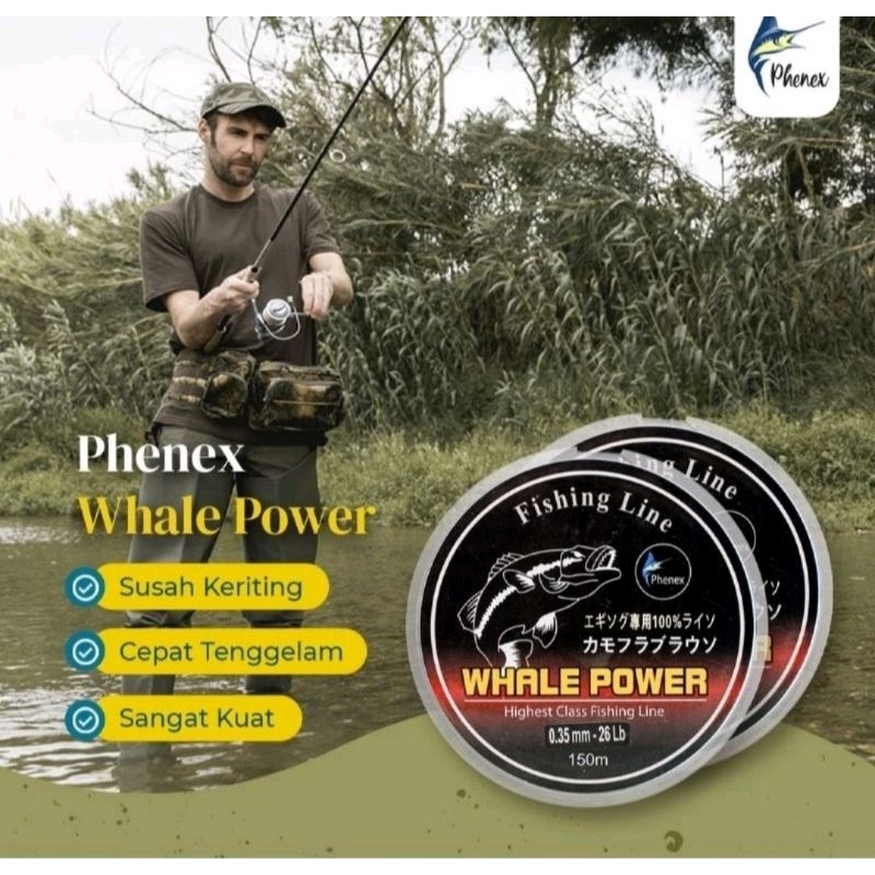 senar phenex whale power 150m