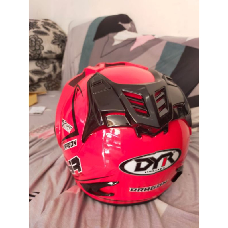 promo helm dyr dragon red