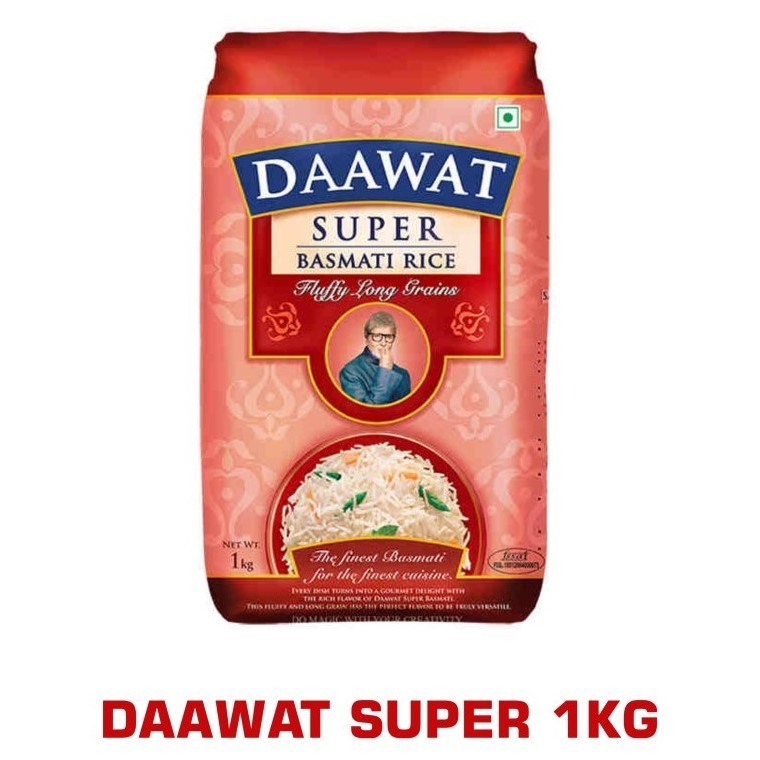 

DAAWAT SUPER BASMATI RICE 1KG