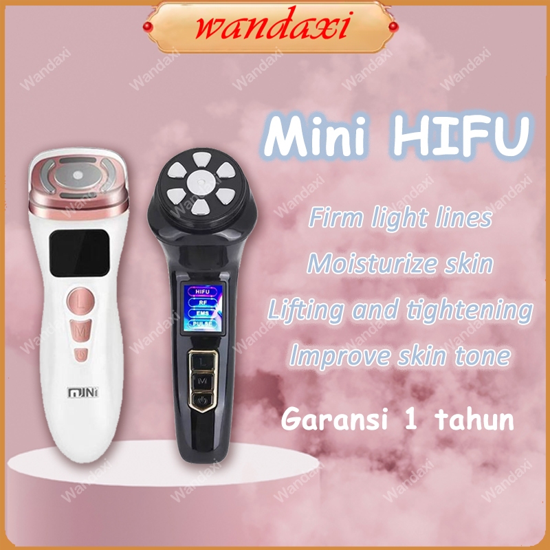 sHopYi- Photon RejuvenationMini HIFU 3/2/1 Generasi Mini HIFU RF EMS PULSE 4 in 1 Alat Kecantikan