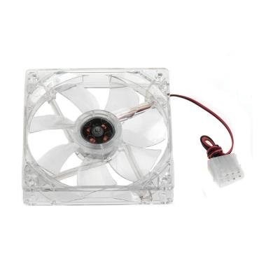 FAN CASING 8 CM TRANSPARAN LAMPU | FAN CASE 8 CM BLACK