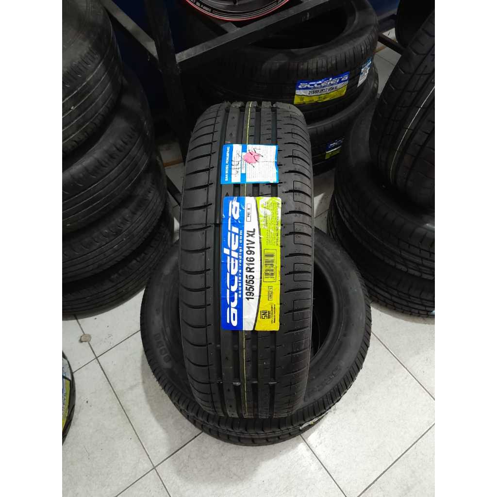 Ban Mobil Baru 195 55 Ring 16 Merek Accelera Phi Tahun