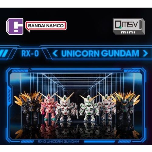 QMSV RX-0 Mini Unicorn Gundam Blind Box / BlindBox