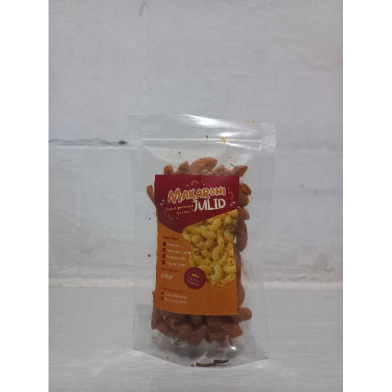 

Makaroni Bantet Extra Pedas Daun Jeruk 500gr Enak Gurih Kriuk