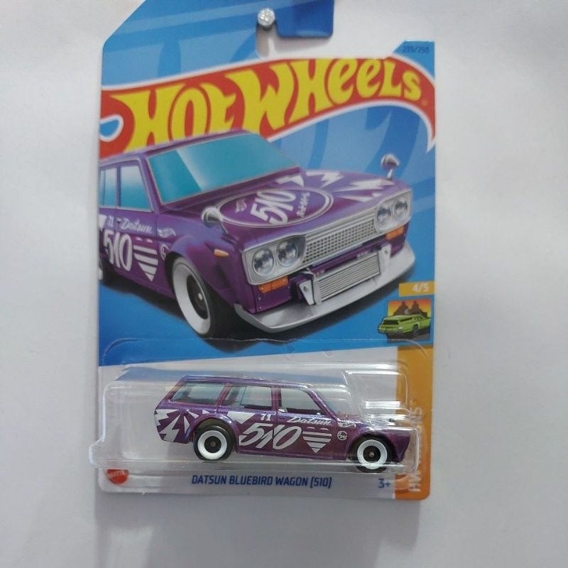 HOT WHEELS DATSUN BLUELIRD WAGON BIRU hot wheels datsun bluebird wagon