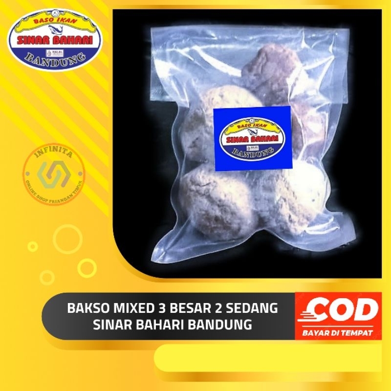 

Sinar bahari baso ikan 3 besar 2 sedang