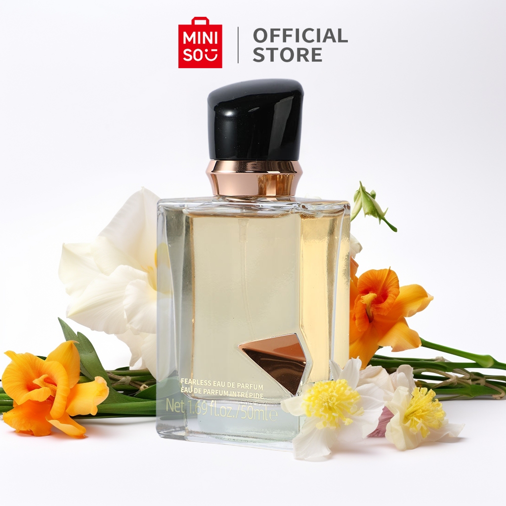 MINISO Parfum Wanita Fearless Eau de Parfum 50ml Parfum Tahan Lama EDP Minyak Wangi
