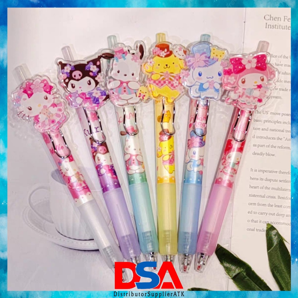 

PULPEN KARAKTER SANRIO BUNGA/PULPEN GEL 0,5 AKRILIK PREMIUM/PULPEN SANRIO MURAH