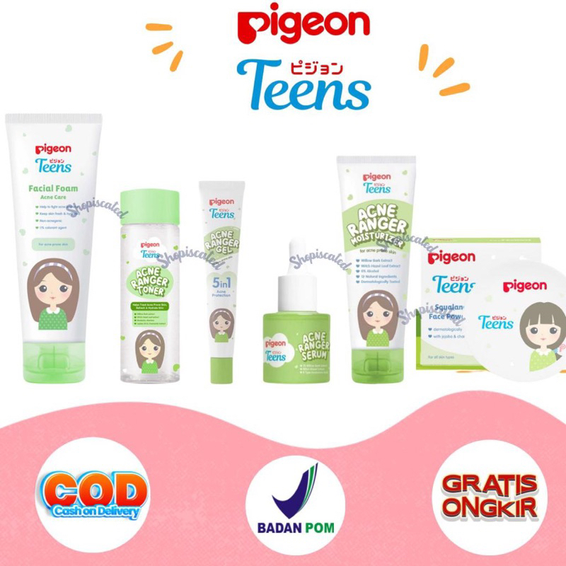 PIGEON TEENS ACNE RANGER TONER |PIGEON TEENS ACNE RANGER MOISTURIZER 20ML|PIGEON ACNE RANGER GEL |PI