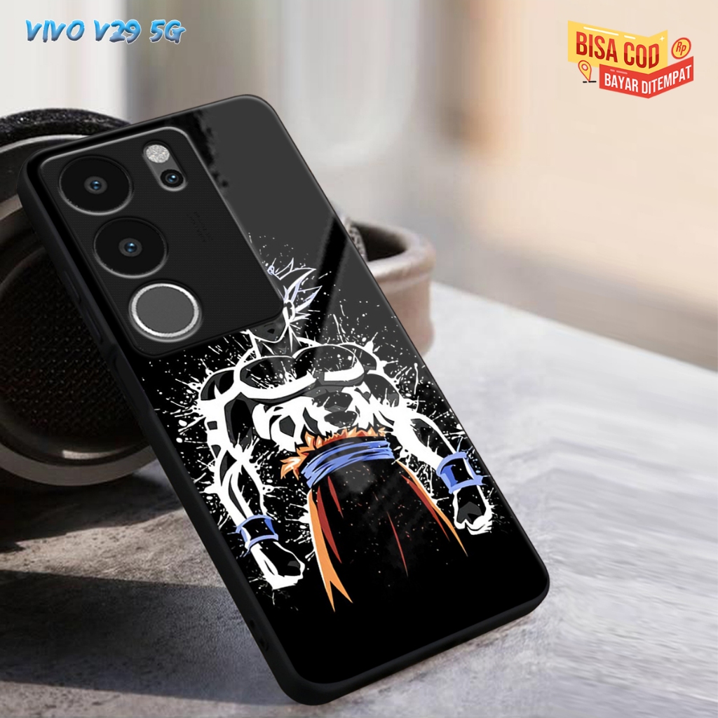 (CC206)CASING GLASS VIVO V29 5G CASING GLOSSY V29 5G CASE KACA VIVO V29 5G SOFTCASE VIVO V29 5G
