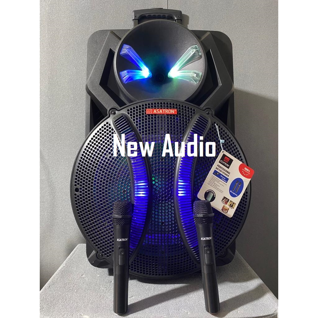 Speaker Asatron 18 inch Asatron Tiger speaker portable karaoke Asatron