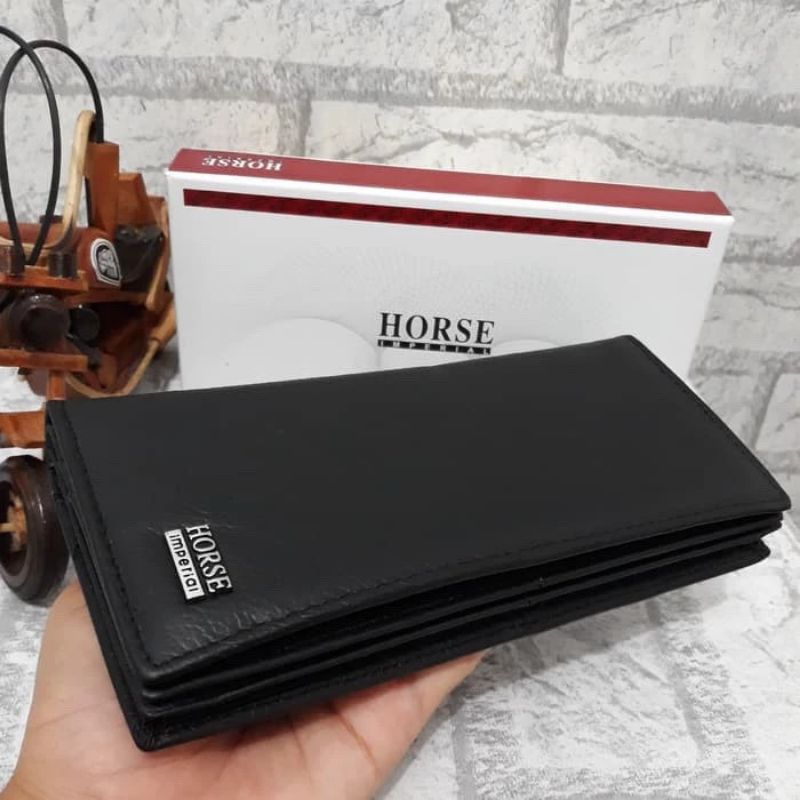 (COD) Dompet Kulit panjang Branded Dompet kulit pria panjang dompet kulit wanita panjang Dompet Kuli