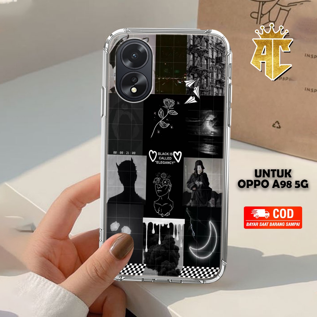 CASE OPPO A98 5G - Casing OPPO A98 5G Terbaru 2023 AERO STORE [ MOTIF 09 ] Silikon OPPO A98 5G - Cas